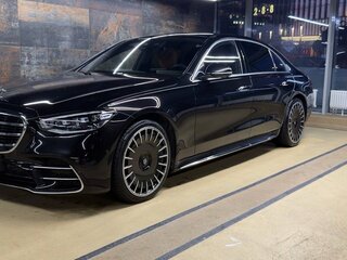 2022 Mercedes-Benz S-Класс 500 Long 4MATIC VII (W223), чёрный, 15300000 рублей, вид 2