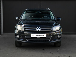 2014 Volkswagen Tiguan I Рестайлинг, чёрный, 1400000 рублей, вид 2