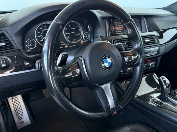 2016 BMW 5 серии 528i xDrive VI (F10/F11/F07) Рестайлинг, чёрный, 1890000 рублей - вид 15