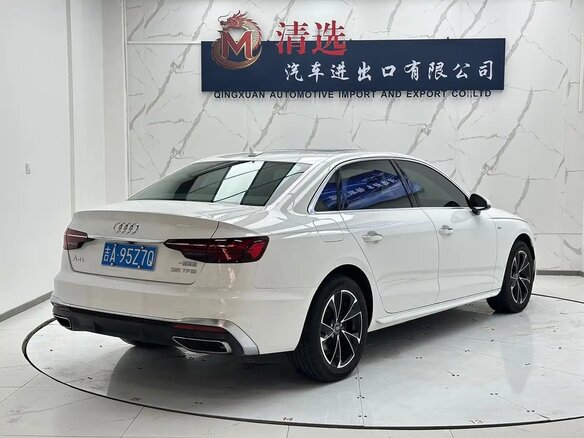 2022 Audi A4 35 TFSI Long V (B9) Рестайлинг, белый, 2342000 рублей - вид 5