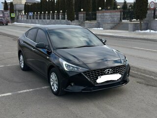 2021 Hyundai Accent V Рестайлинг, чёрный, 1650000 рублей, вид 5