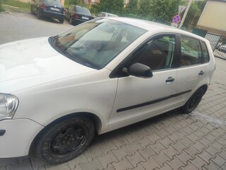 2008 Volkswagen Polo IV Рестайлинг, белый, 510000 рублей, вид 4