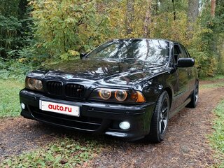2002 BMW 5 серии 525i IV (E39) Рестайлинг, чёрный, 850000 рублей, вид 1