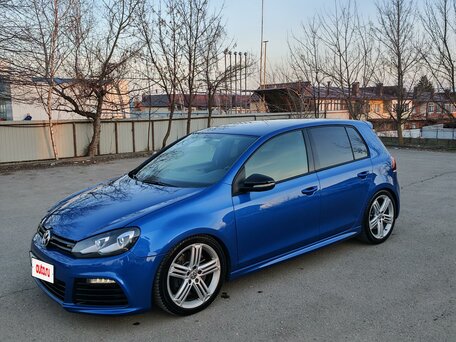 2012 Volkswagen Golf R VI, синий, 2300000 рублей, вид 3