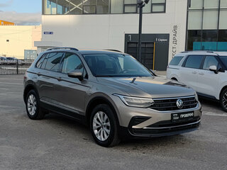 2021 Volkswagen Tiguan II Рестайлинг, коричневый, 2550000 рублей, вид 3