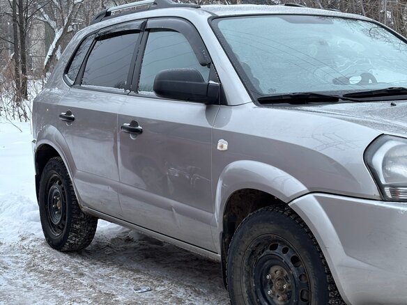 2008 Hyundai Tucson I, серебристый - вид 6