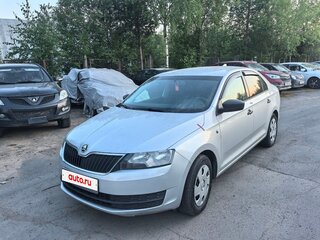 2014 Skoda Rapid I, серебристый, 800000 рублей, вид 3