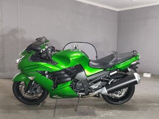 2012 Kawasaki ZX-14R, зелёный, 1021000 рублей, вид 2