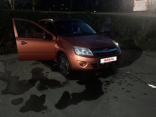 2014 Lada (ВАЗ) Granta I, оранжевый, 260000 рублей, вид 2