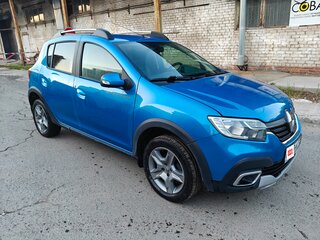 2021 Renault Sandero Stepway II Рестайлинг, синий, 1060000 рублей, вид 3