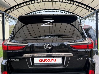 2019 Lexus LX 570 III Рестайлинг 2, чёрный, 7000000 рублей, вид 3
