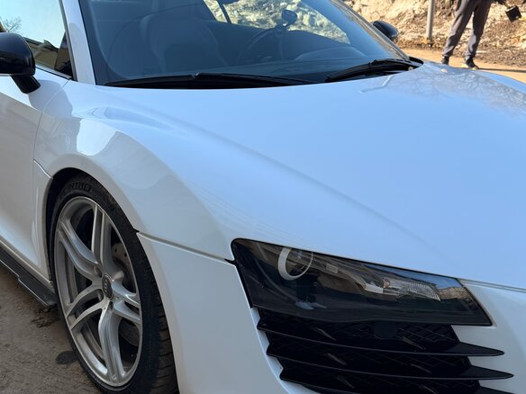 2008 Audi R8 V8 I (Typ 42), чёрный - вид 14