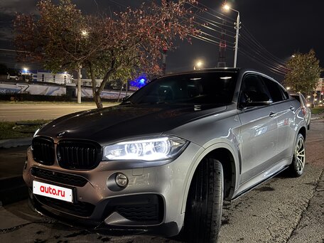 2018 BMW X6 40d II (F16), серый, 3999999 рублей, вид 4