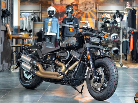2024 Harley-Davidson Fat Bob, чёрный, 3100000 рублей, вид 5