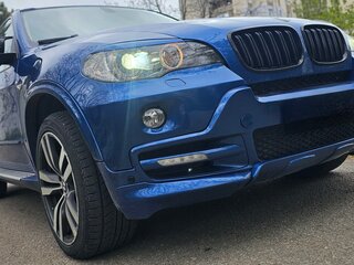 2007 BMW X5 3.0si II (E70), синий, 1700000 рублей, вид 2