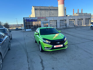 2016 Lada (ВАЗ) Vesta I, зелёный, 645000 рублей, вид 5