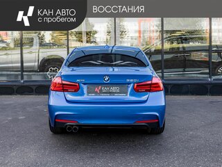 2017 BMW 3 серии 320i xDrive VI (F3x) Рестайлинг, синий, 2183000 рублей, вид 4