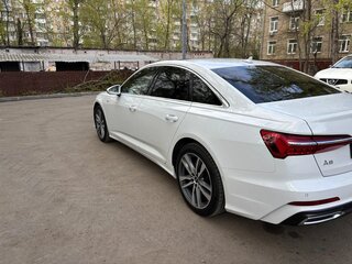 2021 Audi A6 45 TFSI V (C8), белый, 3600000 рублей, вид 5