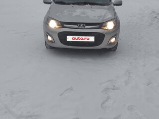 2014 Lada (ВАЗ) Kalina II, серебристый, 497000 рублей, вид 2