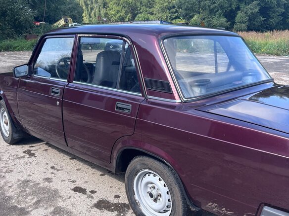2010 Lada (ВАЗ) 2107, пурпурный, 225000 рублей - вид 7