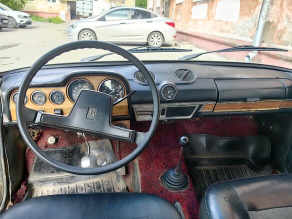 1974 Lada (ВАЗ) 2103, жёлтый - вид 9