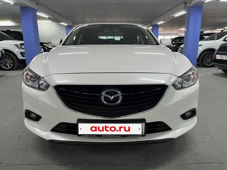 2017 Mazda 6 III (GJ) Рестайлинг, белый, 2049000 рублей, вид 2