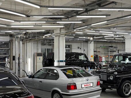 2000 BMW 3 серии Compact 316i III (E36), серебристый, 720000 рублей, вид 2