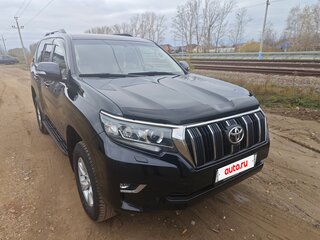 2019 Toyota Land Cruiser Prado 150 Series Рестайлинг 2, чёрный, 5500000 рублей, вид 1