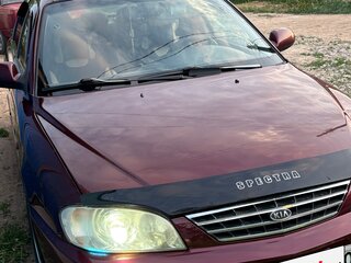 2007 Kia Spectra I Рестайлинг 2, красный, 350000 рублей, вид 2
