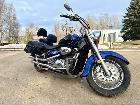2006 Suzuki Boulevard C50, синий, 550000 рублей - вид 18
