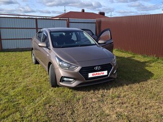 2019 Hyundai Solaris II, коричневый, 1450000 рублей, вид 5