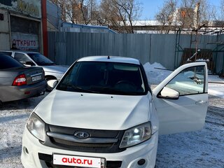 2014 Lada (ВАЗ) Granta I, белый, 375000 рублей, вид 2