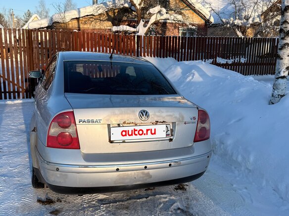 2003 Volkswagen Passat B5 Рестайлинг, серебристый, 265000 рублей - вид 4