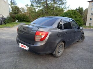 2013 Lada (ВАЗ) Granta I, серебристый, 310000 рублей, вид 5