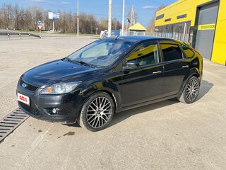 2008 Ford Focus II Рестайлинг, чёрный, 370000 рублей, вид 2