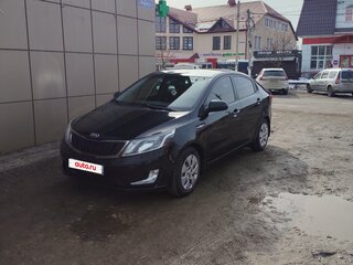 2014 Kia Rio 6-speed III, чёрный, 850000 рублей, вид 2
