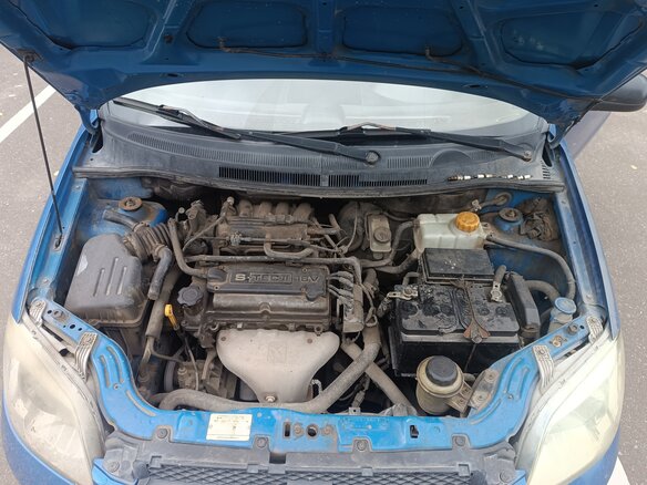 2009 Chevrolet Aveo I Рестайлинг, синий - вид 9