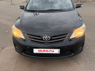 2012 Toyota Corolla X (E140, E150) Рестайлинг, чёрный, 780000 рублей, вид 1