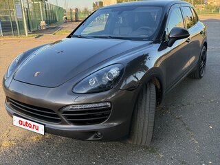 2013 Porsche Cayenne Diesel II (958), коричневый, 3050000 рублей, вид 1