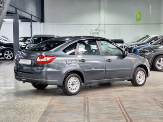 2016 Lada (ВАЗ) Granta I, серый, 497000 рублей, вид 4