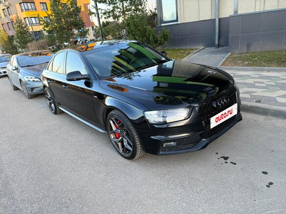 2014 Audi A4 IV (B8) Рестайлинг, чёрный, 2000000 рублей - вид 2
