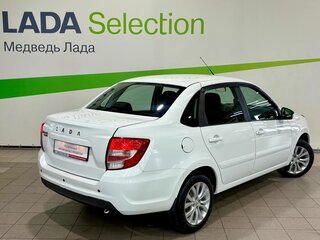 2020 Lada (ВАЗ) Granta I Рестайлинг, белый, 595000 рублей, вид 2