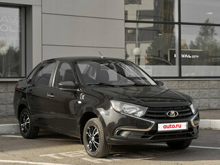 2021 Lada (ВАЗ) Granta I Рестайлинг, чёрный, 517000 рублей, вид 3