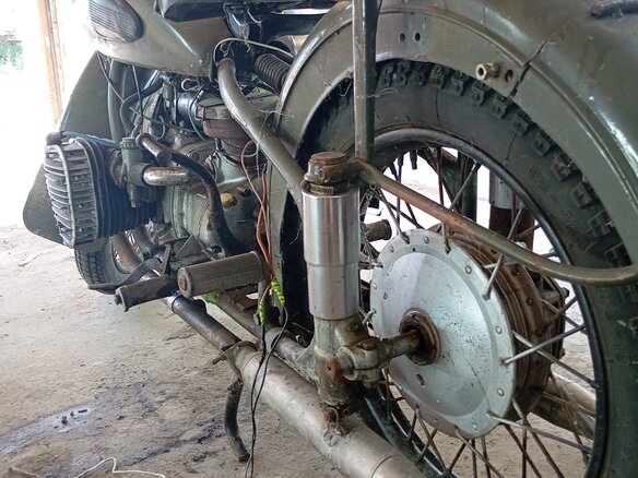 1955 Урал M-72, зелёный, 32000 рублей - вид 2