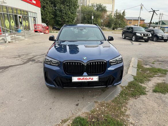 2022 BMW X3 30i xDrive III (G01) Рестайлинг, синий, 4700000 рублей - вид 1