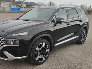 2021 Hyundai Santa Fe IV Рестайлинг, чёрный, 3400000 рублей, вид 1
