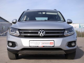 2012 Volkswagen Tiguan I Рестайлинг, серебристый, 1220550 рублей, вид 2