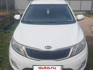 2014 Kia Rio 4-speed III, белый, 950000 рублей, вид 1