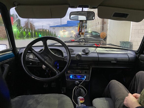 2003 Lada (ВАЗ) 2106, синий, 80000 рублей - вид 6