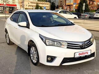 2013 Toyota Corolla XI (E160, E170, E180), белый, 990000 рублей, вид 3